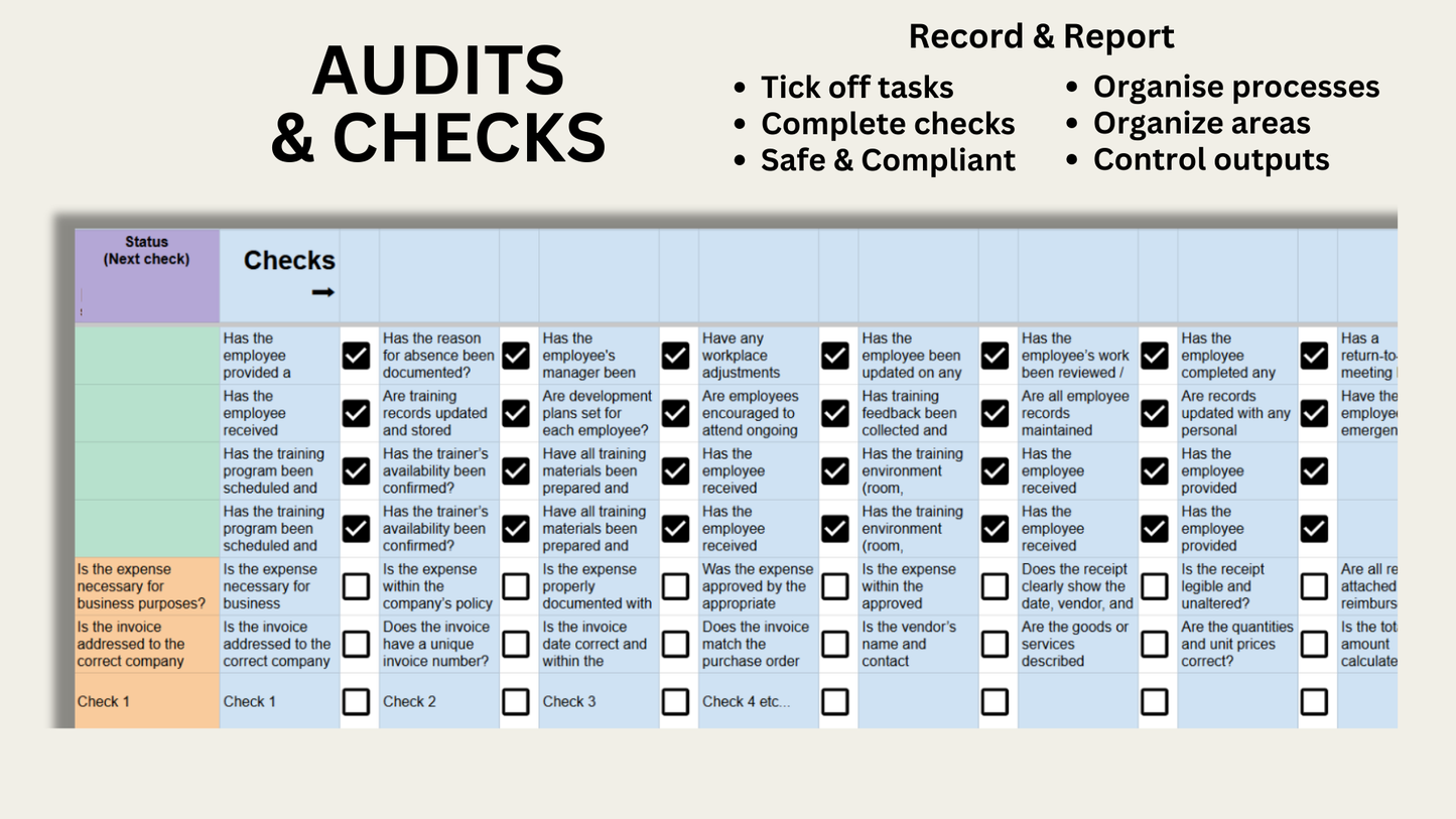 ULTIMATIVE Checklisten!