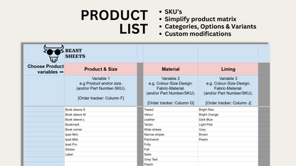 Auftrags- und Produktions-Tracker